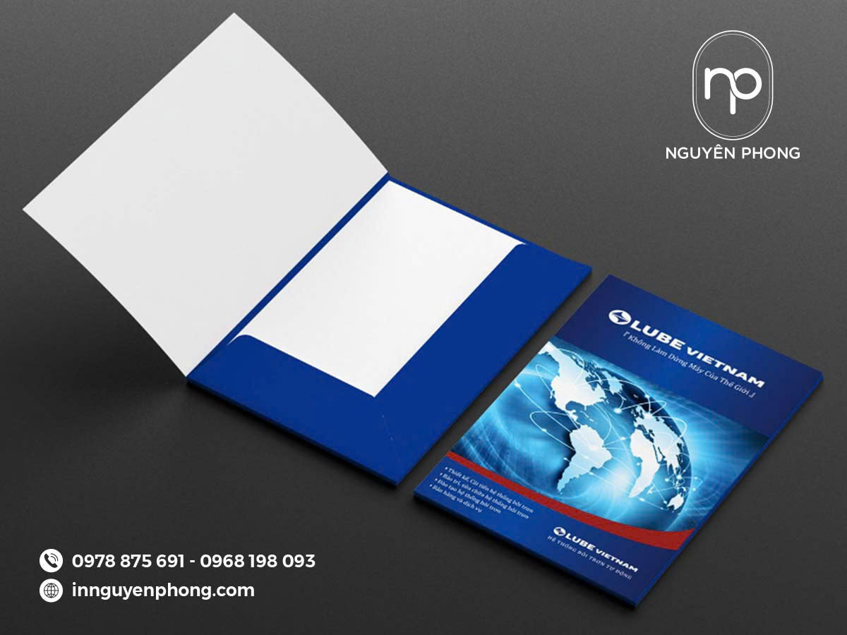 Mẫu kẹp file doanh nghiệp